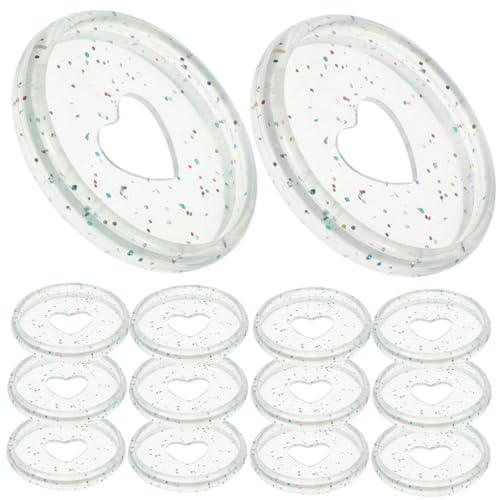 BinZyronic バインダー用ディスク 60個セット 銀色 ? 活頁紙の簡単綴じ 軽量で持ち運び便利 学校やオフィスに