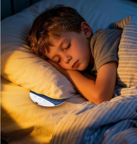 Sleep Pillow Speaker, Pillow Speaker with White Noise Timer Sleep Aid with Stereo Bass Private Sleep Headphones (Upgrade) - Image 7