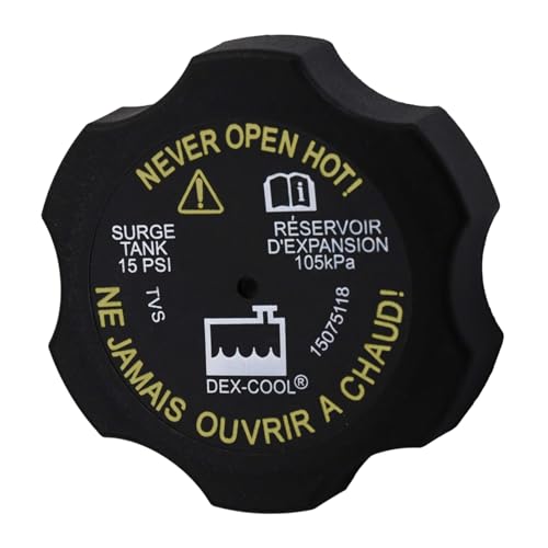 PACLVIO Radiator Surge Tank Cap, Coolant Reservoir Cap Replacement RC98, 15075118, Car Accessories Compatible with GMC Cadillac Chevy Buick Hummer and More