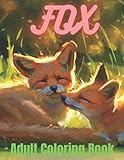  Fox Adult Coloring Book: Creative Haven Fanciful Foxes Coloring Book