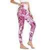 Amytis yogabroek voor dames, sportlegging, hoge taille, met zakken