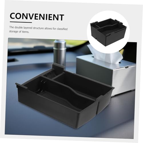 Rangement de console centrale de voiture pour optimiser l'espace sous l'accoudoir - 4