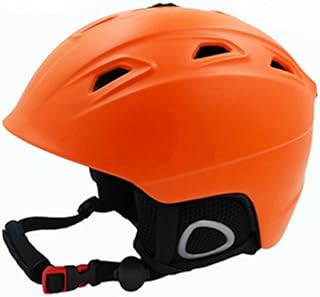 szhszhd Casco de esquí para Hombre y Mujer, Chapa de Adulto, Casco de Nieve de Doble Cara, para Niños, para Invierno Cálido y Equipo Deportivo Extremo, Super Ligero