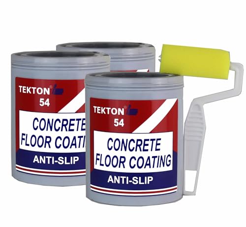 Concrete Floor Coating, Non Skid Paint; Water Based, Non Toxic,