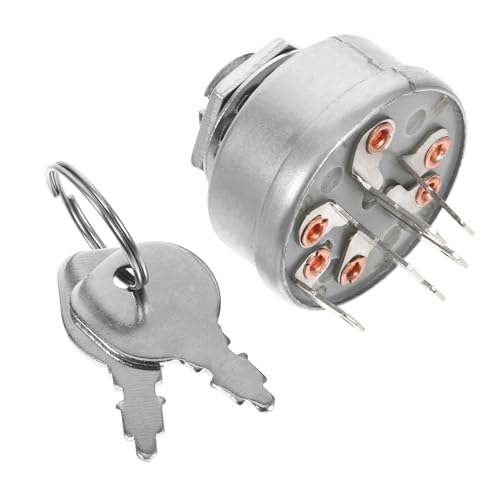 TOBBOMEY Ignition Switch Replacement for Murray Lawn Mower Ignition Starter Key