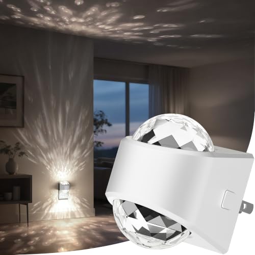 Image of Briignite Night Lights Plug into Wall, Night Light for Bedroom, Dimmable Brightness, LED Dusk to Dawn Sensor Nightlight for Nursery, Bathroom, Home Decor, Gaming Room, Daylight White 5000k