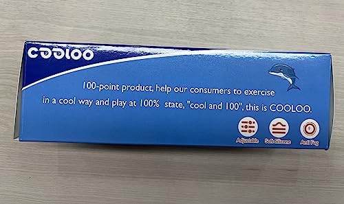 COOLOO Kids Swimming Goggles, 2-PACK Swimming Goggles Kids 6-14, Anti-Fog, UV Protection, NO Leaking Adjustable Silicon Swim Goggles for Children Girls Boys Swimming