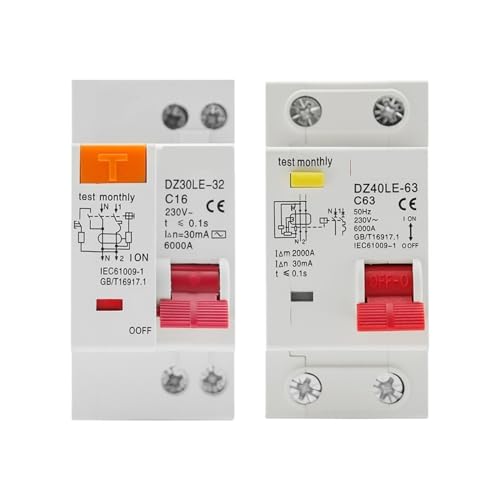 Disjoncteur 230V MCB protège vos circuits d'éclairage et prises de courant