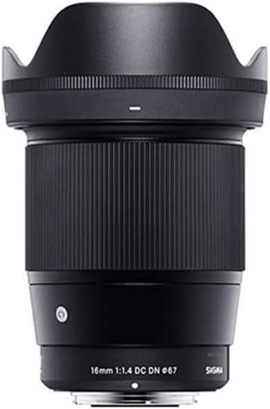 Sigma 16 mm f/1.4 (C) AF DC DN Lens for Canon EF-M Mirrorless