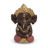 Statuette Ganesh 2 &ndash; Porte Bonheur - D&eacute;coration Zen et Feng Shui &ndash; pour Cr&eacute;er...