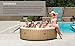 INTEX 28427E PureSpa Bubble Massage, Inflatable Spa Set, Tan, 6-Person