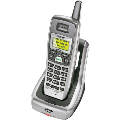 Uniden EXI5660 5.8 GHz Extended Range Cordless Phone with Call Waiting Caller ID