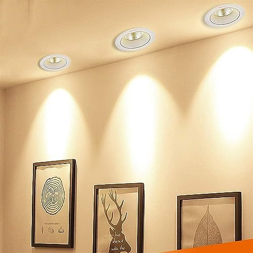 Downlight LED robuste blanc chaud encastrable haut de gamme pour plafond - 3