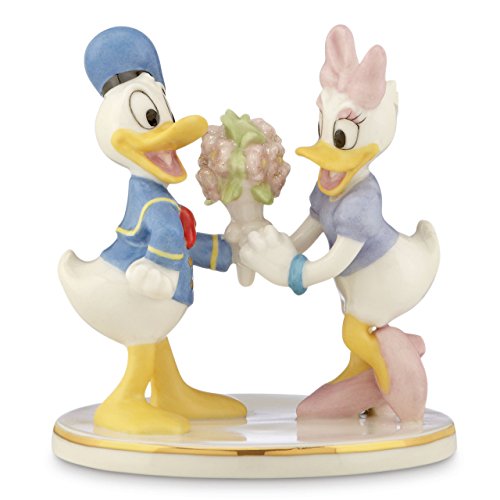 Lenox Classics Disney's Donald & Daisy Together Forever Figurine