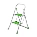 LXLA- Los Taburetes Plegables Del Hogar 2 Pasos Con La Barandilla Antideslizante Espesan El Taburete De La Escalera Para Los Niños, Altura Inmediata Del Adulto Los 46.5cm (Color : Green)