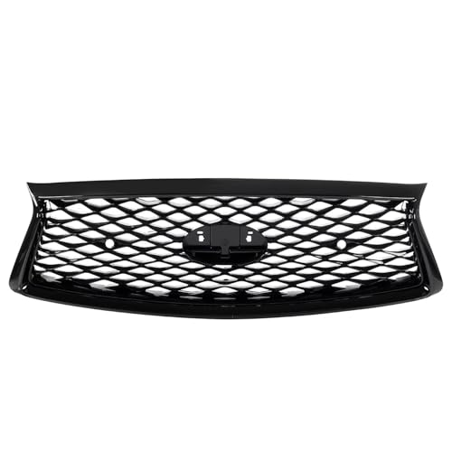 Calandre Avant Style Course Infiniti Q50 Look Sportif Moderne Grille de Pare-Chocs Supérieure