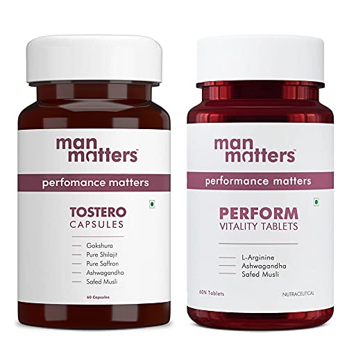 Man Matters Pure Shilajit and Ashwagandha Tablets | No Side Effects | 60 Tablets Each Man Matters Pure Shilajit and Ashwagandha Tablets | No Side Effects | 60 Tablets Each