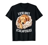 Golden Retriever Schlafshirt für Damen & Herren