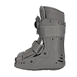 PROTECCIÓN ORTOPÉDICA: la bota para caminar brinda protección ortopédica para todos los lados del tobillo y la pierna, lo que acelera la recuperación de la pierna lesionada y alarga lentamente los ligamentos de la fascia plantar.