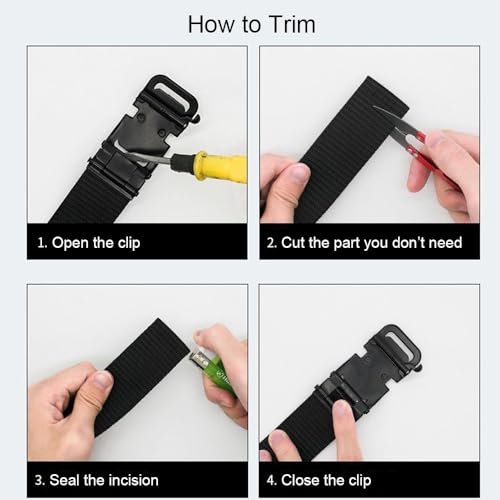 Men Belt With Metal Buckle Tactical Ratchet Belts Work Nylon Belt Military Belt Canvas Breathable No Hole Waist Belt4