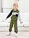 itkidboy Toddler Baby Boy Clothes Long Sleeve Hooded Pullover Striped Sweatshirt + Pants 2Pcs Outfits 18M-6T Set