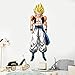 3D Autocollant Dragon Ball Sticker Mural Super Saiyan Goku Stickers Muraux en Vinyle Dragon Ball Z, Art de Mur de DBZ Anime, décoration de Chambre d'autocollant d'enfants-40X60CM