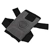 Verstelbare beschermende uitrusting met hoge elasticiteit Warm houden Kneepad voor buitensport(Gray-XXL)