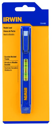 IRWIN Tools Pocket Level, Blue, (1794485) thumbnail 2