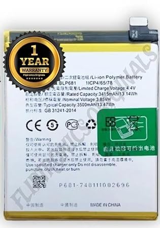 Image of BLP681 Battery for Oppo F9, F9 Pro /Oppo R17 CPH1879, PBEM00 Battery with 1 Year Warranty**** (I253)