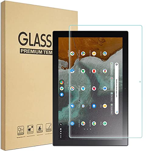 RuiMi FOR Asus Chromebook Detachable CM3 10.5インチ ガラスフィルム FOR Asus Chromebook Detachable CM3 10.5インチ 液晶保護フィルム 強化ガラスフィルム 日本製素材旭硝子製 99% の透過性 2.5D ラウンドエッジ加工 極上のタッチ感 0.33mm超薄 硬度9H 耐指紋