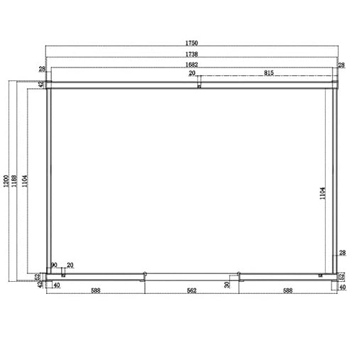 Bagno Italia Sauna a Infrarossi cm 175x135 con 4