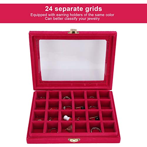 Boîte de rangement bijoux contre la perte des boucles et bagues - 3