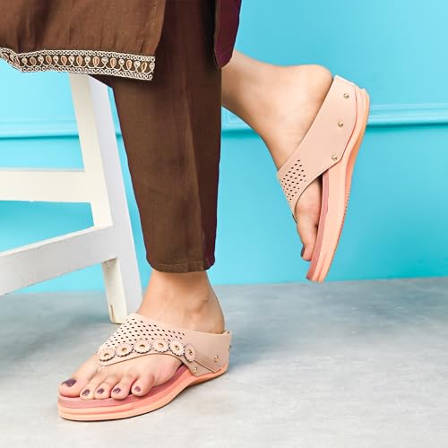 Image of Centrino Women's Sandals | Soft Cushioned Footbed for Extra Comfort | Stylish & Elegant Look for Ladies | Fashionable & Durable Sandal Comfort & Quality (9466)