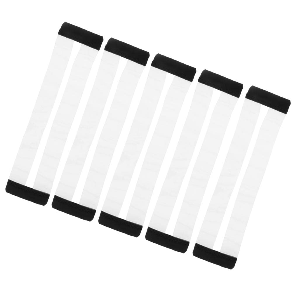snappsy 5X Clear Invisible Womens Bra Extender 3 Hook Bra Extension Underwear Straps Black-picture-33