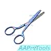 AAProTools New Pocket Safety Scissors 4 1/2' UK Flag Pattern Color Coated Blunt, BTS-197