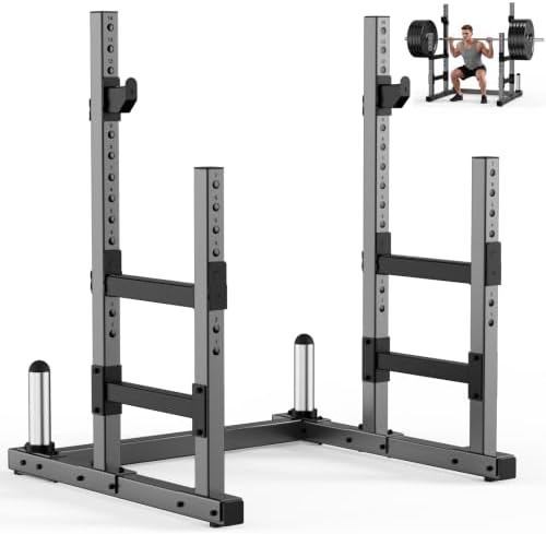 PASYOU Adjustable Squat Power Rack for Home Gym
