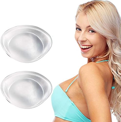 Meddom Silicone Bra Inserts, Gel Breast Pads and Breast Enhancers to Add 2 Cup, Suitable for Bras/Dresses/Swimsuits, Fit for C-FF Cup