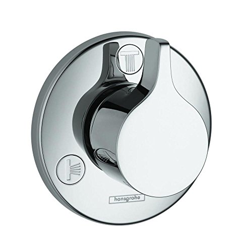 Weekly Top Sale hansgrohe Ecostat Modern 1-Handle 4-inch Wide Diverter Valve Trim Only in Chrome, 04354000