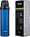 Zojirushi SM-QHE60AK, Flip-and-Go Stainless Mug, 20-Ounce, Cobalt Blue, 1 Count (Pack of 1)