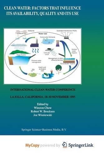 Clean Water: Factors That Influence Its Availability, Quality and Its Use