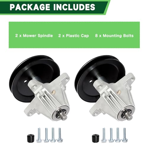 TENGMUJX 918-06991 618-06991 Spindle Assembly Fits 42 Inch Mower Deck Craftsman T1000 T1100 T1200 T1400 T1800 Troy Bilt Pony TB42 TB2246 Huskee LT4200 Lawn Mower Parts by TENGMUJX - Used condition - Image 4