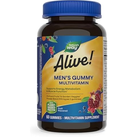 Nature’s Way Alive! Men’s Gummy Multivitamins Cover