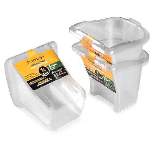 Image of VOOMEY 15PCS Paint Pail Liners, Plastic Disposable Bucket Liner Set for Paint Cups,Holds Up to A Quart of Paint or Stain(Only Applicable to VOOMEY 4 inch Handheld Paint Cup)