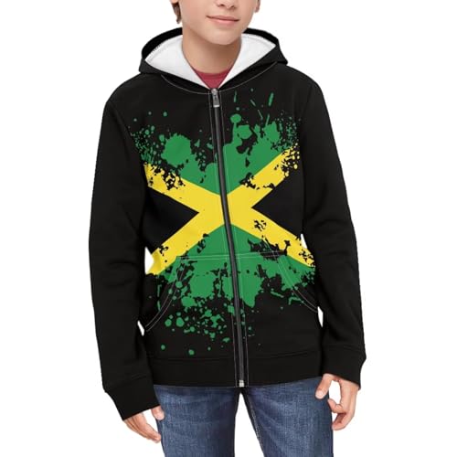 Fashion Hoodies for Kids Cool Zip Up Hoodie for Boys Girls 6-16 Years Old Long Sleeve Hooded Sweatshirt with Pocket3