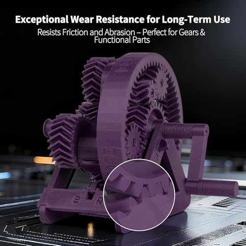 Image of IEMAI Carbon Fiber PETG Filament 1.75mm Matte Purple 1KG, PETG-CF 3D Printer Filament with Dimensional Stability & Low Warpage, High Stiffness, Heat Resistant, Easy Print