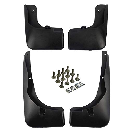 A-premium Car Splash Guards Mud Flaps Mudflaps for Toyota RAV4 2013-2015 Front