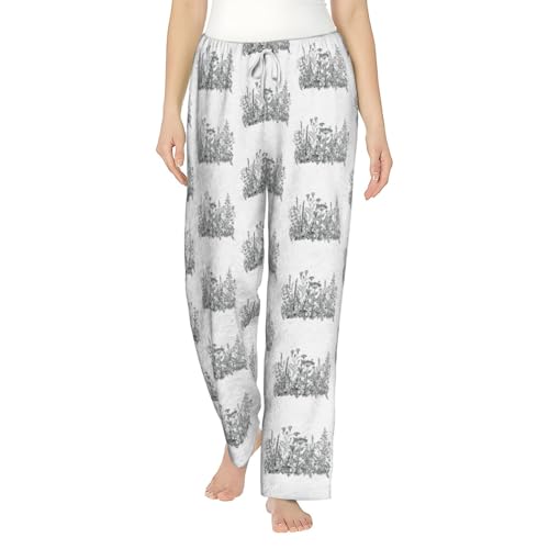 Pantalon de pyjama ultra doux en flanelle ajustable pour en finir avec les nuits froides d'hiver