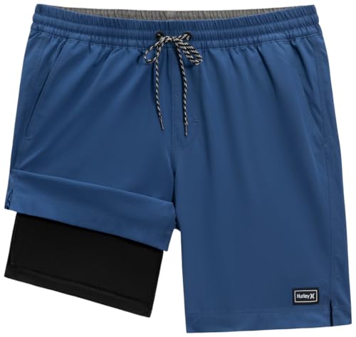 Hurley Spodenki do pływania Mężczyźni Solid Volley Swim Short