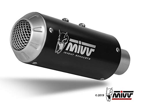 Terminale mivv mk3 acciaio inox nero z 900