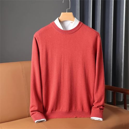 Men’S Casual V-Neck Pullover Sweater Lightweight Thin Wool Long Sleeve Loose Fit Knit Jumper Tops4